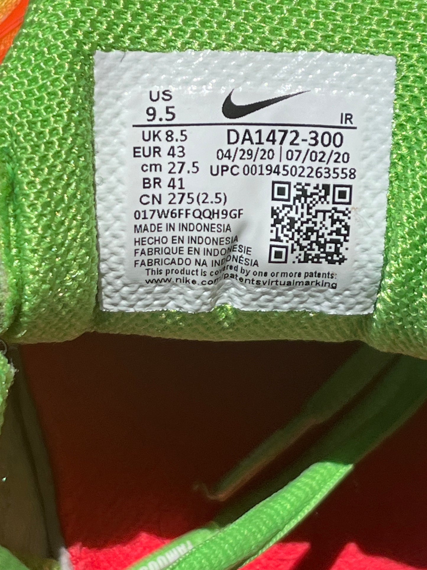 Air Max Plus Tn Supreme Green - EU43 / US9.5 / UK8.5